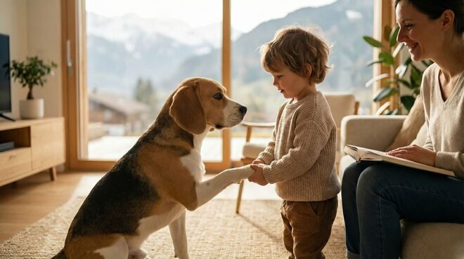 Enfants et animaux en Suisse : Cultiver le respect dès le plus jeune âge